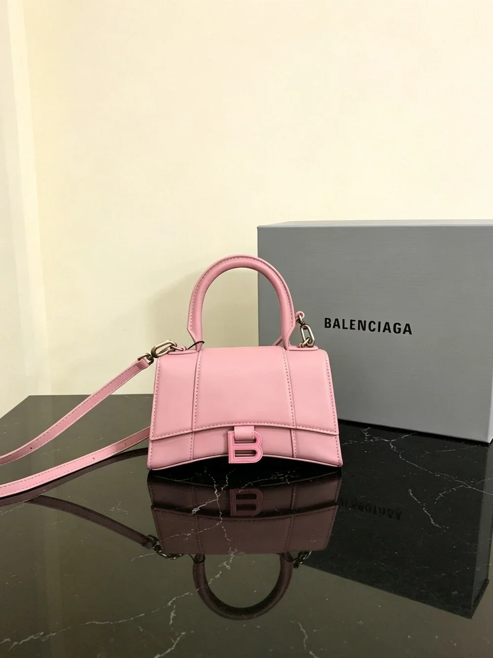 Balenciaga Hourglass XS Top Handle Bag
